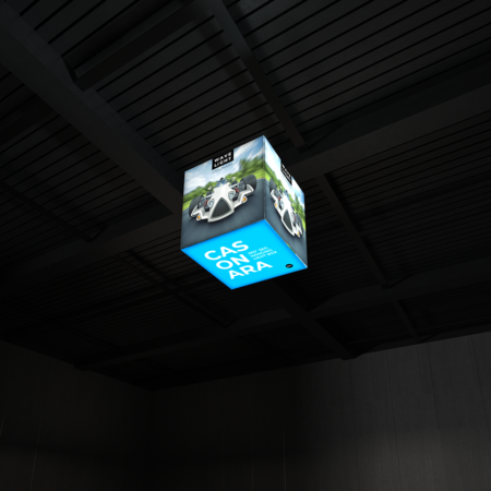 WaveLight® Casonara Blimp Cube 360º Hanging Light Box - 100L