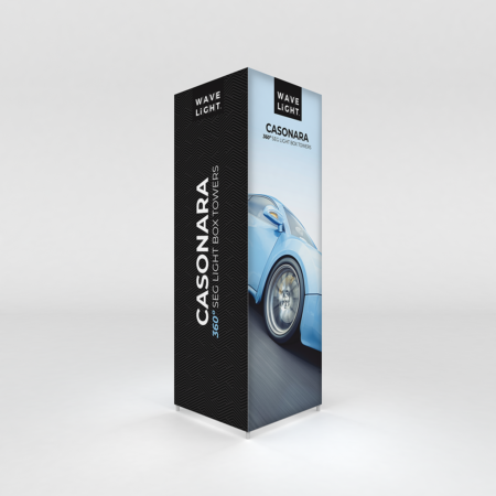 WaveLight® Casonara Tower 360º Light Box Display - 100M