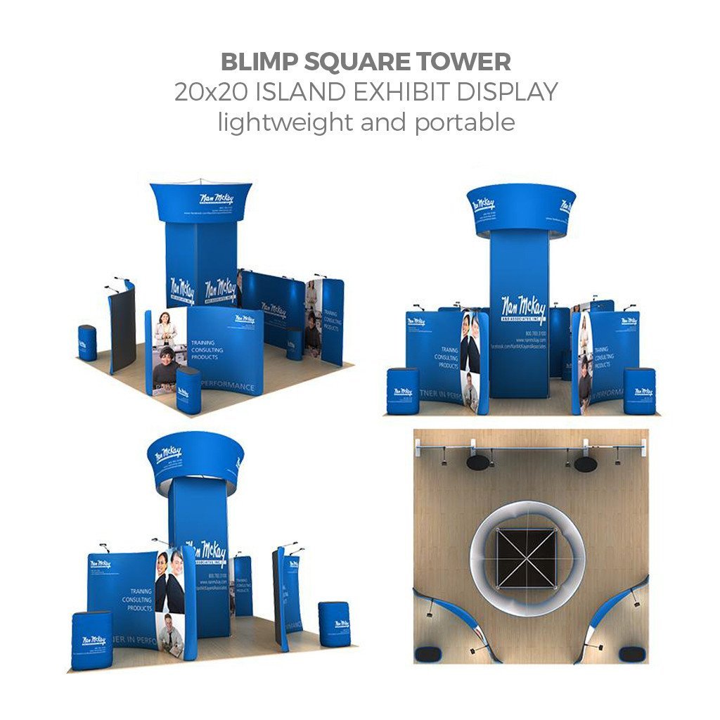 WaveLine® Blimp Squared Tower with Blimp Tube Tapered 10ft - Image 5